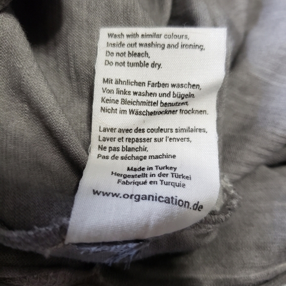 ORGANICATION T-Shirt Antique camera printing 100%  ORGANIC COTTON, Size L - Picture 11 of 11